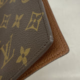 【6kd4923】ルイヴィトン パスポートケース モノグラム クーヴェルテュールパスポール M60181 ブラウン【中古】メンズ レディース ユニセックス