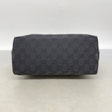 【6kd4935】グッチ ショルダーバッグ GGキャンバス 000 0602 キャンバス ブラック シルバー金具【中古】レディース
