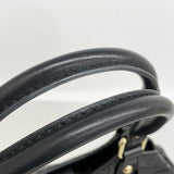 【6kd4966】グッチ ハンドバッグ グッチシマ スーキー 211944 レザー ブラック シャンパンゴールド金具【中古】レディース