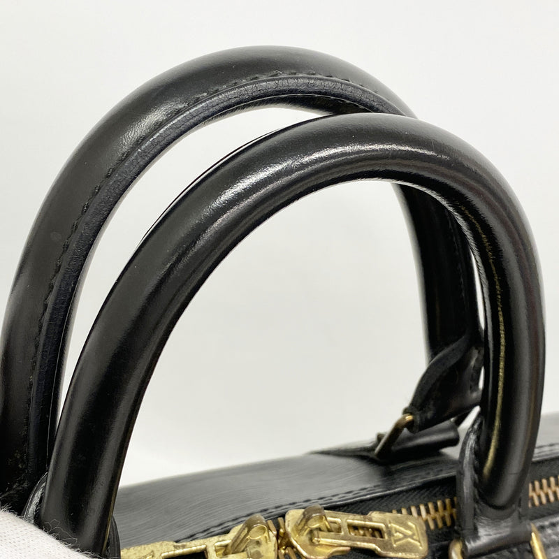 【6kd4969】ルイヴィトン ボストンバッグ エピ キーポル45 M59152 ノワール【中古】メンズ レディース ユニセックス