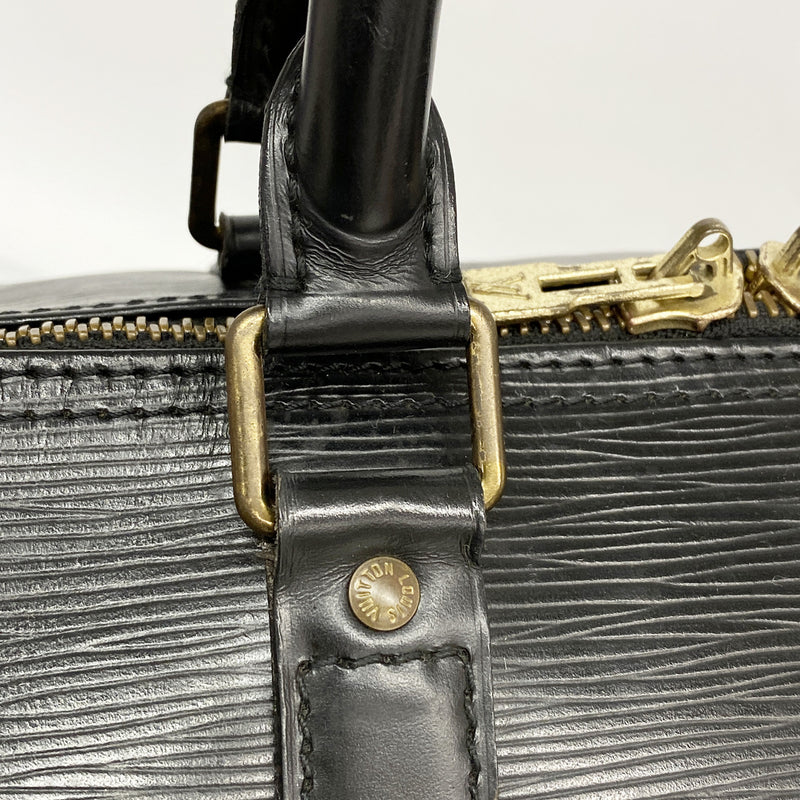 【6kd4969】ルイヴィトン ボストンバッグ エピ キーポル45 M59152 ノワール【中古】メンズ レディース ユニセックス