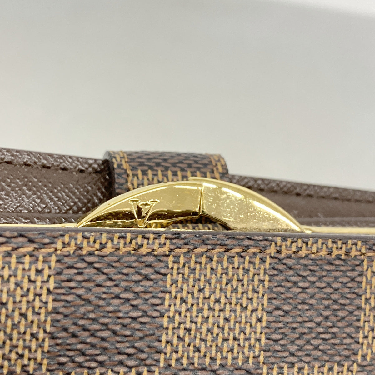【6kd4972】ルイヴィトン 財布 ダミエ ポルトフォイユヴィエノワ N61674 エベヌ【中古】レディース