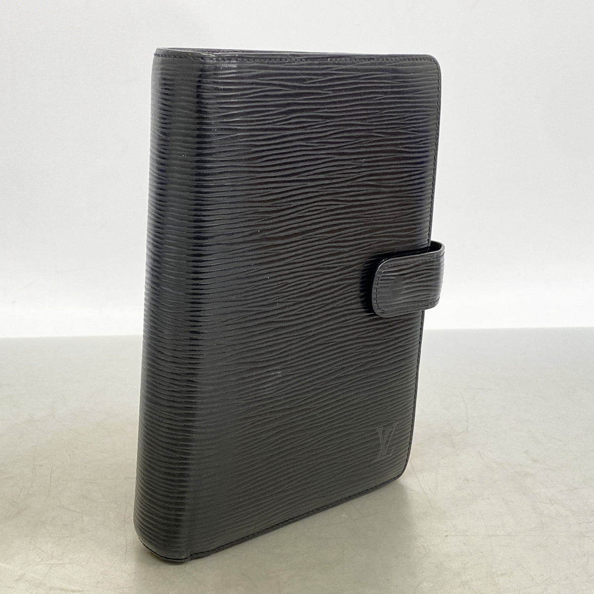 【6kd4989】ルイヴィトン 手帳カバー エピ アジェンダMM R20042 ノワール【中古】メンズ レディース ユニセックス