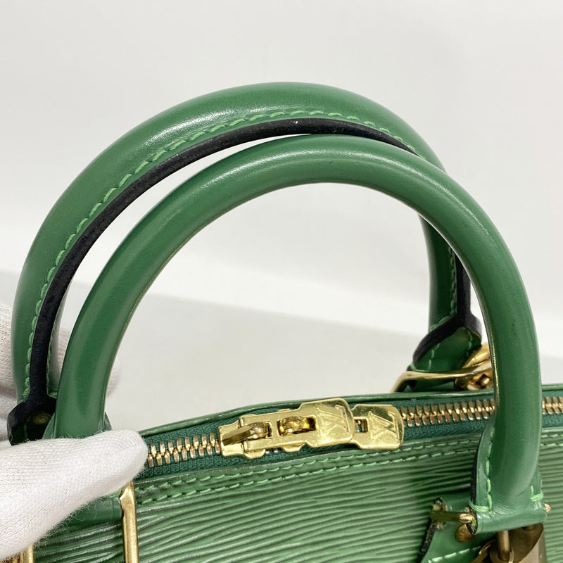 【6kd4998】ルイヴィトン ハンドバッグ エピ アルマ M52144 ボルネオグリーン 2wayバッグ【中古】レディース