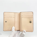 【6kd5001】ルイヴィトン 財布 マヒナ ポルトフォイユクレア M82758 ローズジャスミン【中古】レディース