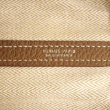 【6kd5017】エルメス トートバッグ ガーデンパーティPM ネゴンダ エトゥープ シルバー金具 C刻印【中古】レディース