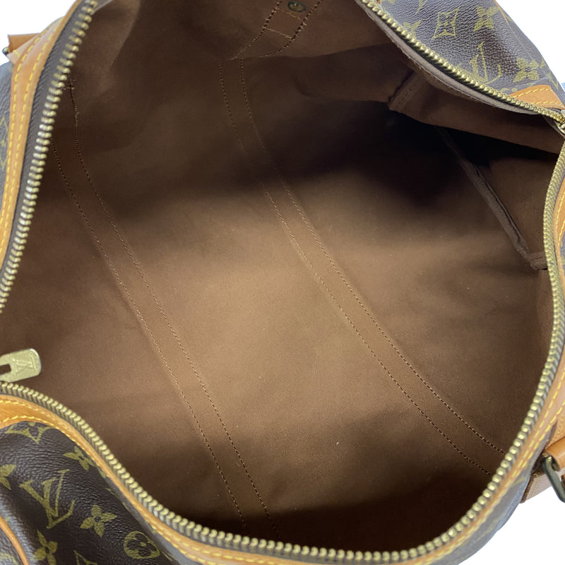 【6ke5047】ルイヴィトン ボストンバッグ モノグラム サックスプール45 M41624 ブラウン【中古】メンズ レディース ユニセックス
