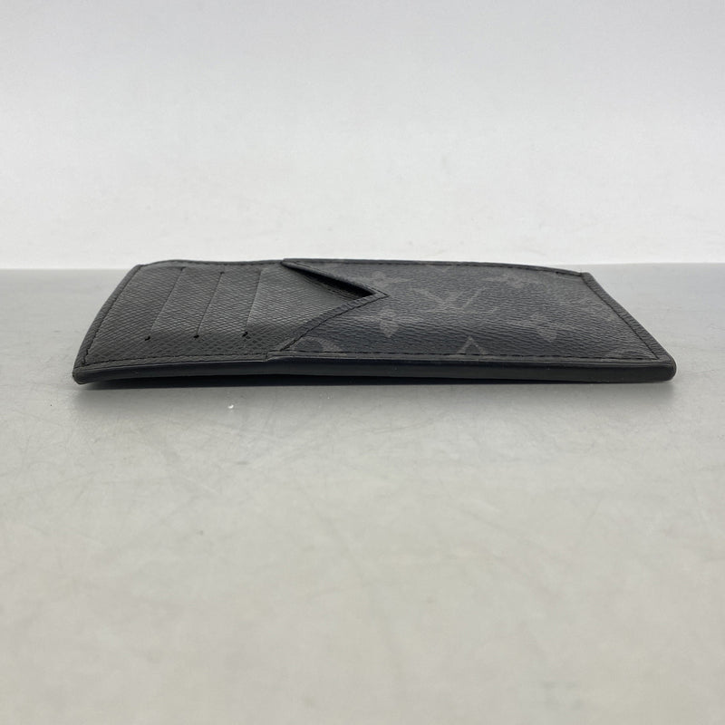 【6ke5065】ルイヴィトン コインケース モノグラム・エクリプス コインカードホルダー M29656 ブラック【中古】メンズ