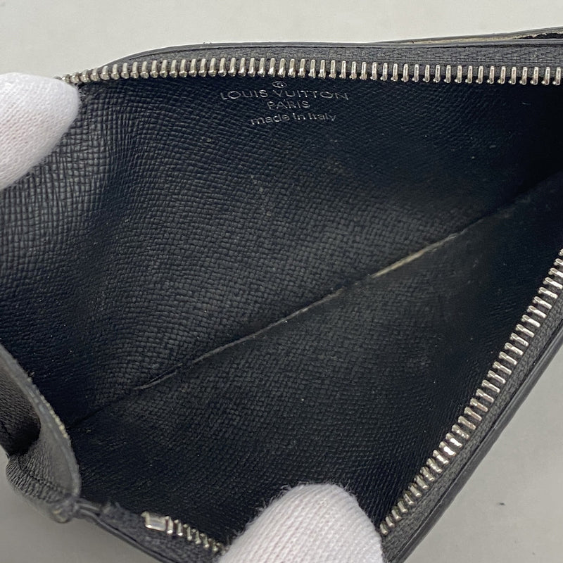 【6ke5065】ルイヴィトン コインケース モノグラム・エクリプス コインカードホルダー M29656 ブラック【中古】メンズ
