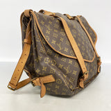 【6ke5067】ルイヴィトン ショルダーバッグ モノグラム ソミュール43 M42252 ブラウン【中古】レディース