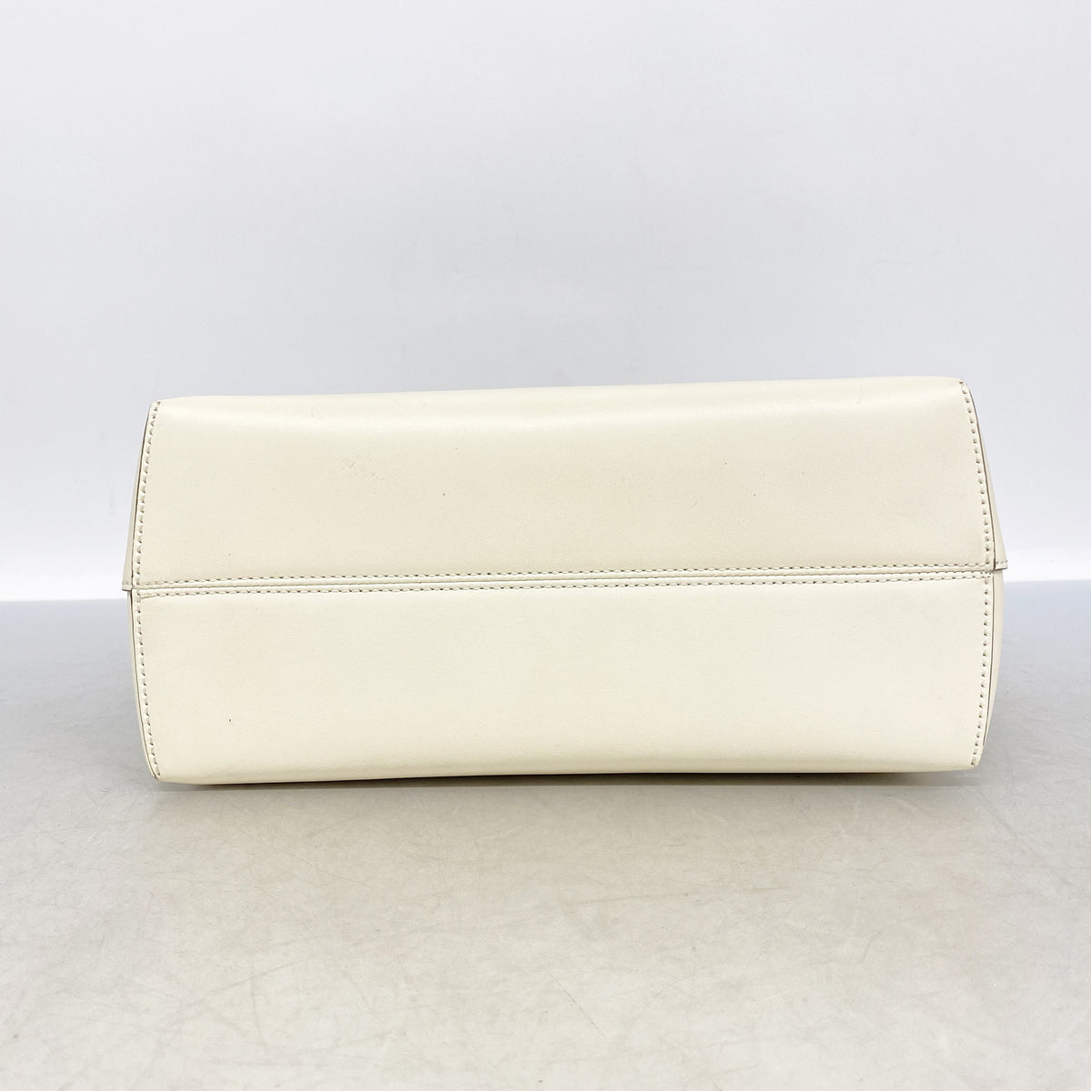 【6ke5075】フェンディ ハンドバッグ バイザウェイ レザー アイボリー シルバー金具 2wayバッグ【中古】レディース