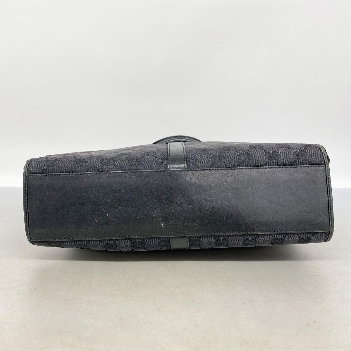【6ke5076】グッチ ハンドバッグ GGキャンバス/ジャッキー 002 1064 キャンバス ブラック シルバー金具【中古】レディース