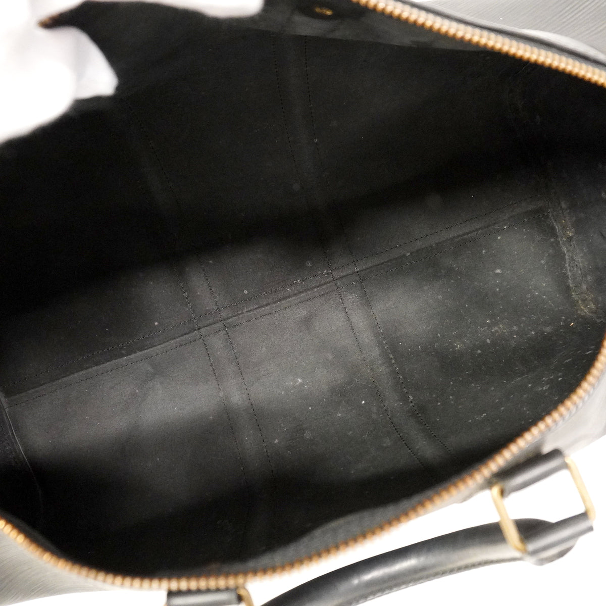 【6ke5077】ルイヴィトン ボストンバッグ エピ キーポル45 M42972 ノワール【中古】メンズ レディース ユニセックス