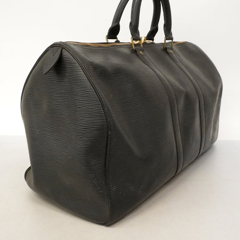 【6ke5077】ルイヴィトン ボストンバッグ エピ キーポル45 M42972 ノワール【中古】メンズ レディース ユニセックス