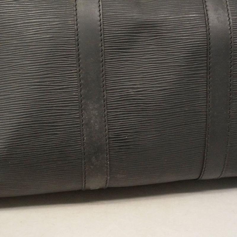 【6ke5077】ルイヴィトン ボストンバッグ エピ キーポル45 M42972 ノワール【中古】メンズ レディース ユニセックス