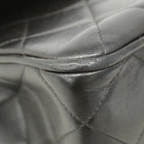 【6ke5089】シャネル ショルダーバッグ マトラッセ チェーンショルダー ラムスキン ブラック ゴールド金具【中古】レディース