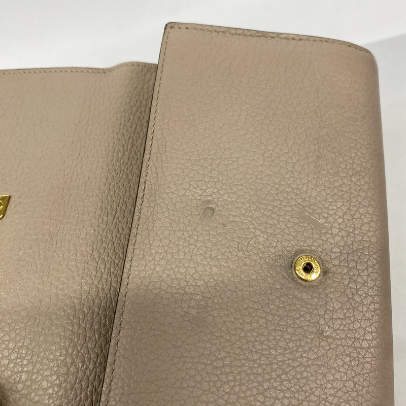 【6ke5127】ルイヴィトン 長財布 トリヨン ポルトフォイユカプシーヌ M61249 ガレ【中古】レディース