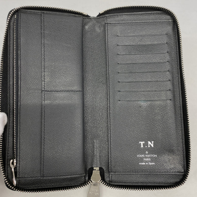 【6ke5129】ルイヴィトン 長財布 タイガ ジッピーウォレットヴェルティカル M32822 アルドワーズ【中古】メンズ