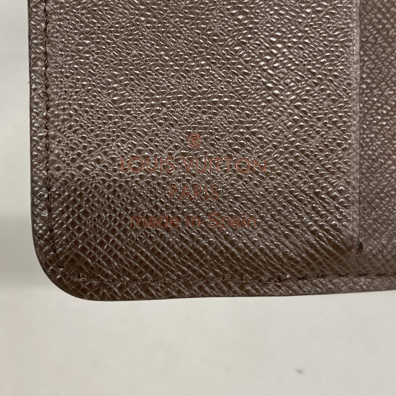 【6ke5133】ルイヴィトン 財布 ダミエ コンパクトジップ N61668 エベヌ【中古】メンズ レディース ユニセックス