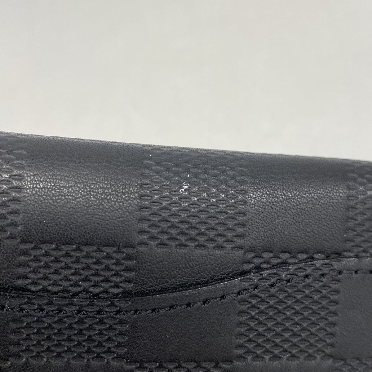 【6ke5134】ルイヴィトン カードケース ダミエ・アンフィニ オーガナイザードゥポッシュ N63012 オニキス【中古】メンズ