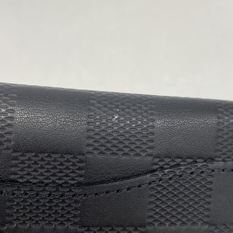 【6ke5134】ルイヴィトン カードケース ダミエ・アンフィニ オーガナイザードゥポッシュ N63012 オニキス【中古】メンズ