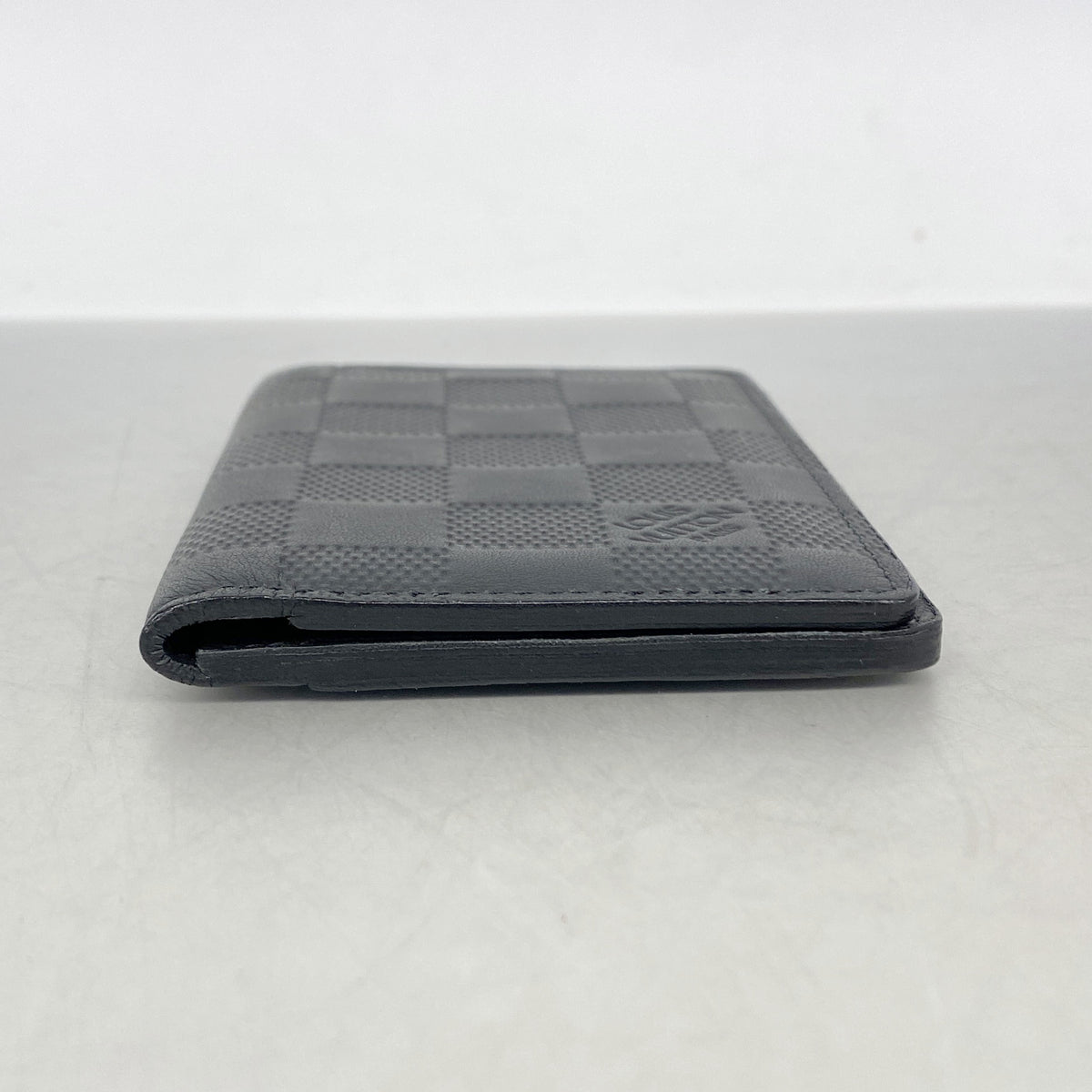 【6ke5134】ルイヴィトン カードケース ダミエ・アンフィニ オーガナイザードゥポッシュ N63012 オニキス【中古】メンズ