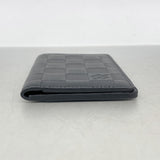 【6ke5134】ルイヴィトン カードケース ダミエ・アンフィニ オーガナイザードゥポッシュ N63012 オニキス【中古】メンズ