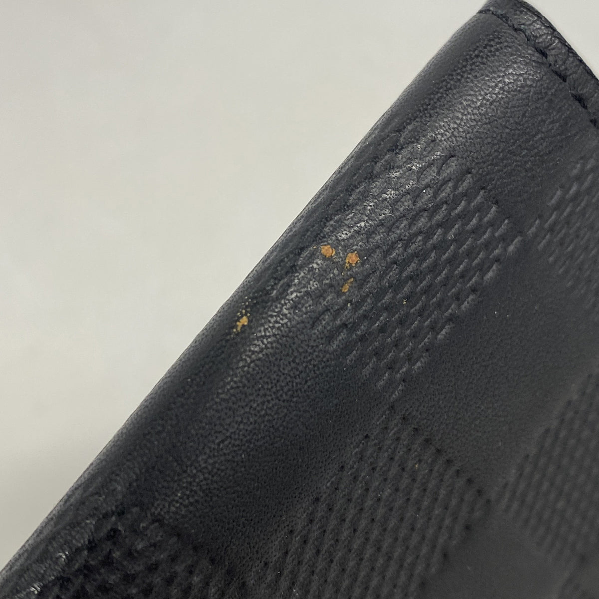 【6ke5134】ルイヴィトン カードケース ダミエ・アンフィニ オーガナイザードゥポッシュ N63012 オニキス【中古】メンズ
