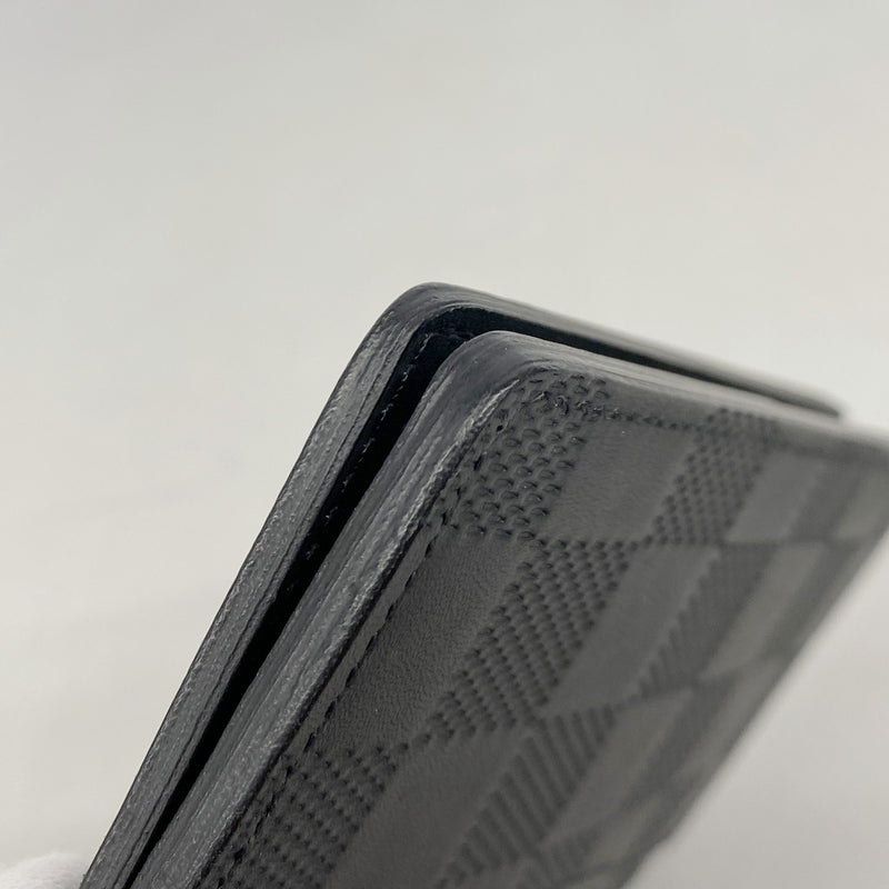 【6ke5134】ルイヴィトン カードケース ダミエ・アンフィニ オーガナイザードゥポッシュ N63012 オニキス【中古】メンズ
