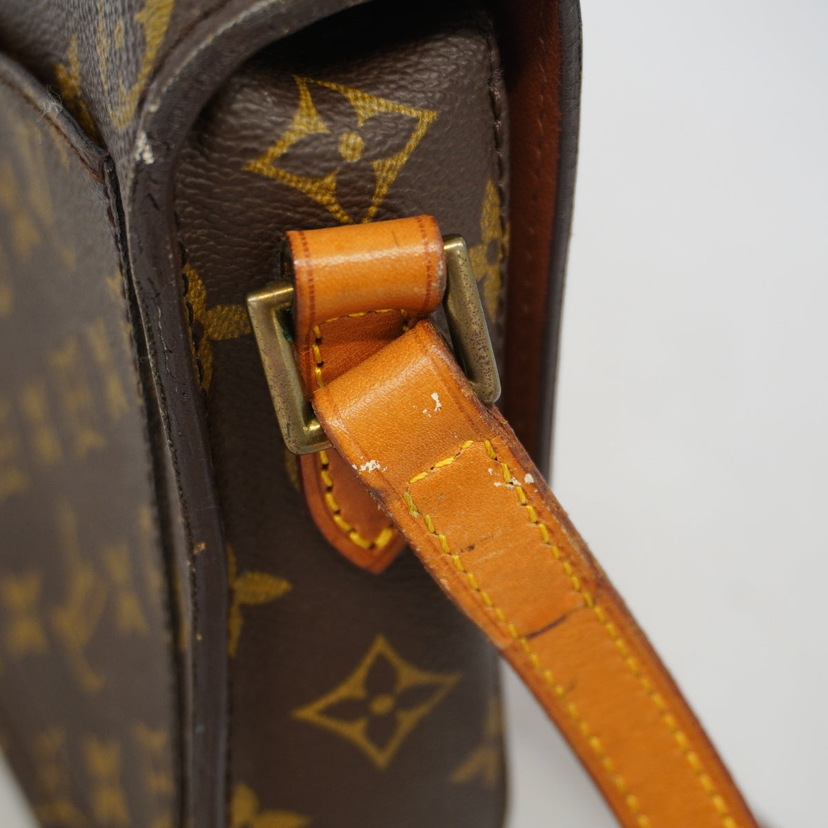 【6ke5138】ルイヴィトン ショルダーバッグ モノグラム ミニサンクルー M51244 ブラウン【中古】レディース