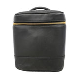 【6ke5148】シャネル バニティバッグ ビコローレ レザー ブラック ゴールド金具【中古】レディース