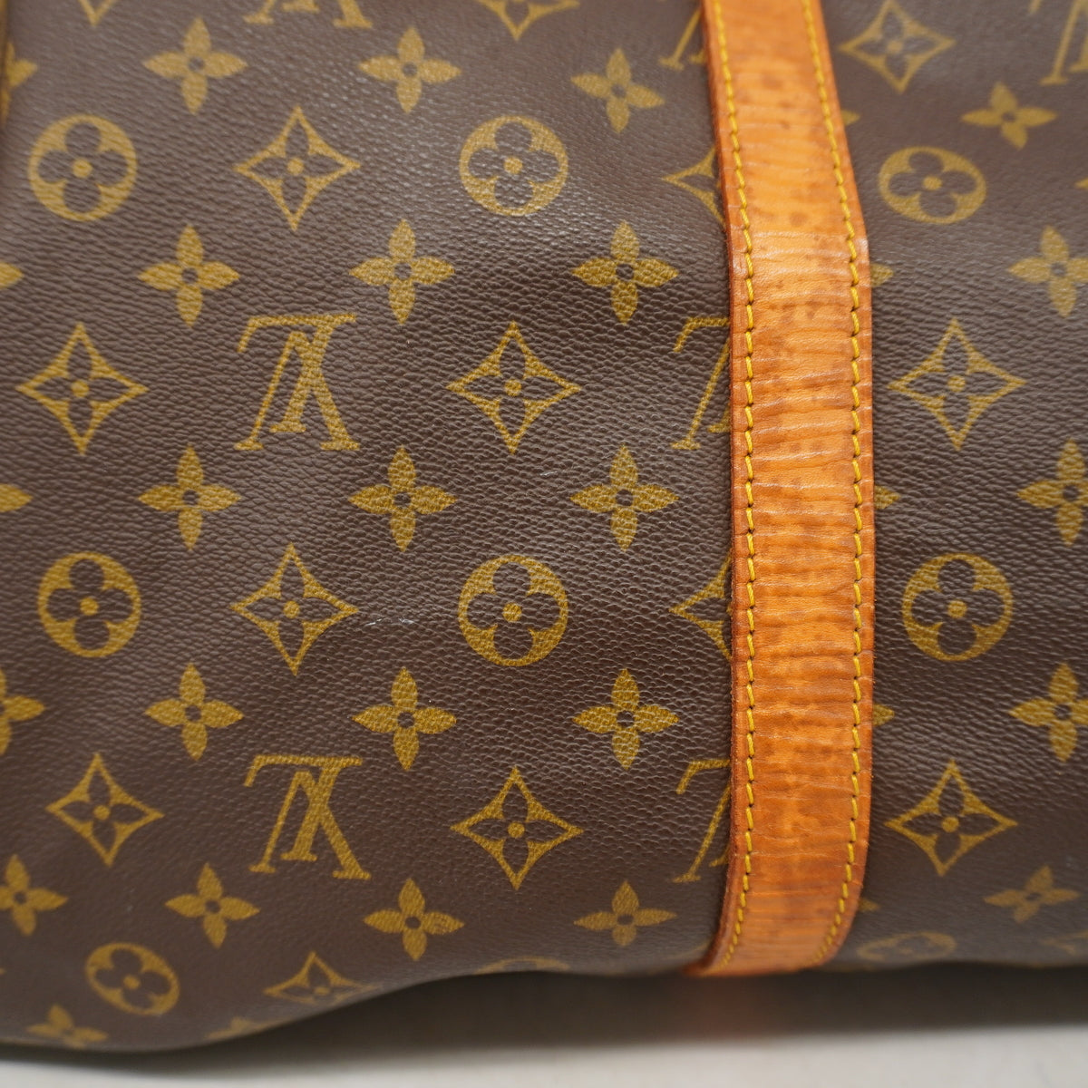 【6ke5152】ルイヴィトン ボストンバッグ モノグラム キーポルバンドリエール55 M41414 ブラウン【中古】メンズ レディース ユニセックス
