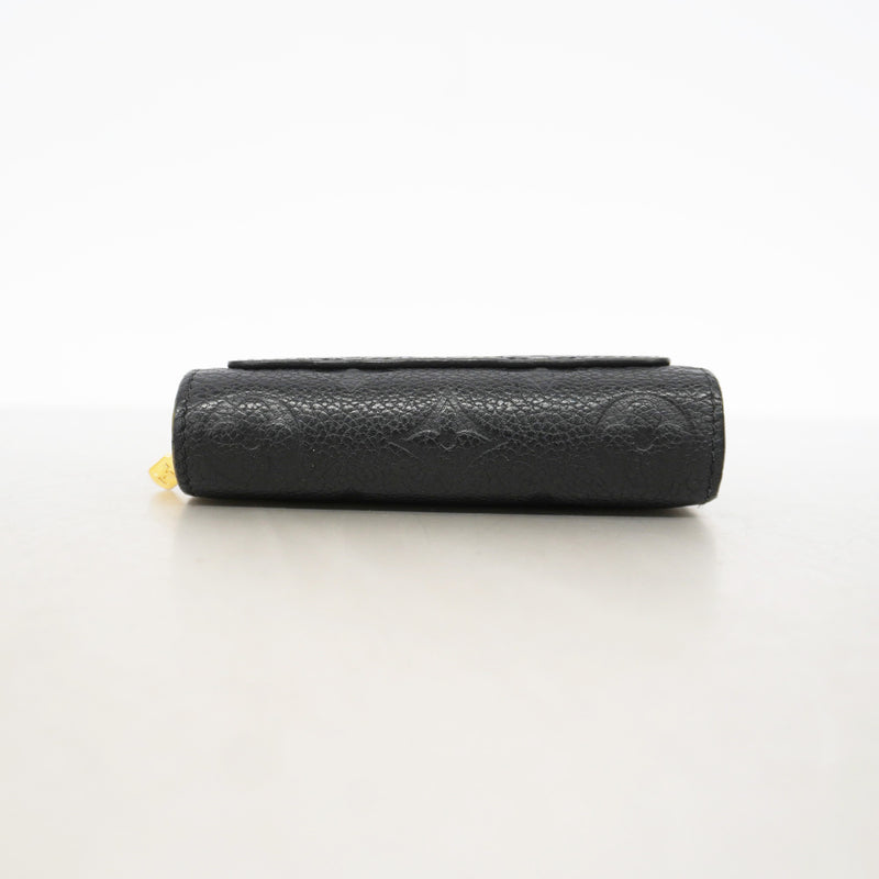【6ke5154】ルイヴィトン 財布 モノグラム・アンプラント ポルトフォイユクレア M80151 ノワール【中古】レディース