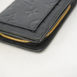 【6ke5154】ルイヴィトン 財布 モノグラム・アンプラント ポルトフォイユクレア M80151 ノワール【中古】レディース