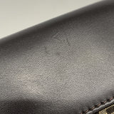 【6ke5158】フェンディ 財布 ズッキーノ ナイロンキャンバス ブラウン シルバー金具【中古】レディース