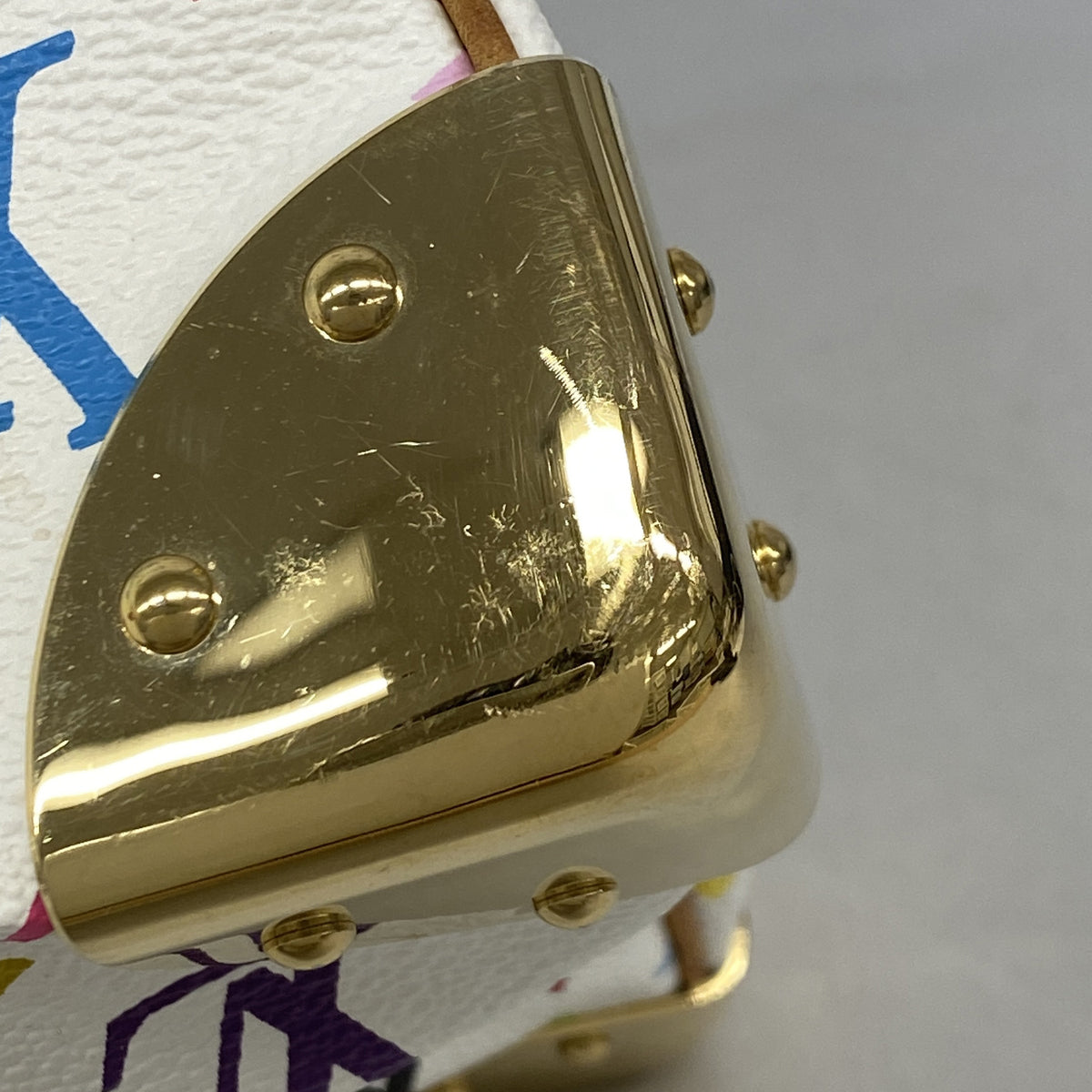 【6ke5162】ルイヴィトン ハンドバッグ モノグラム・マルチカラー スピーディ30 M92643 ブロン【中古】レディース
