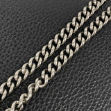 【6ke5168】グッチ ショルダーウォレット デュオニュソス 401231 レザー ブラック シルバー金具【中古】レディース