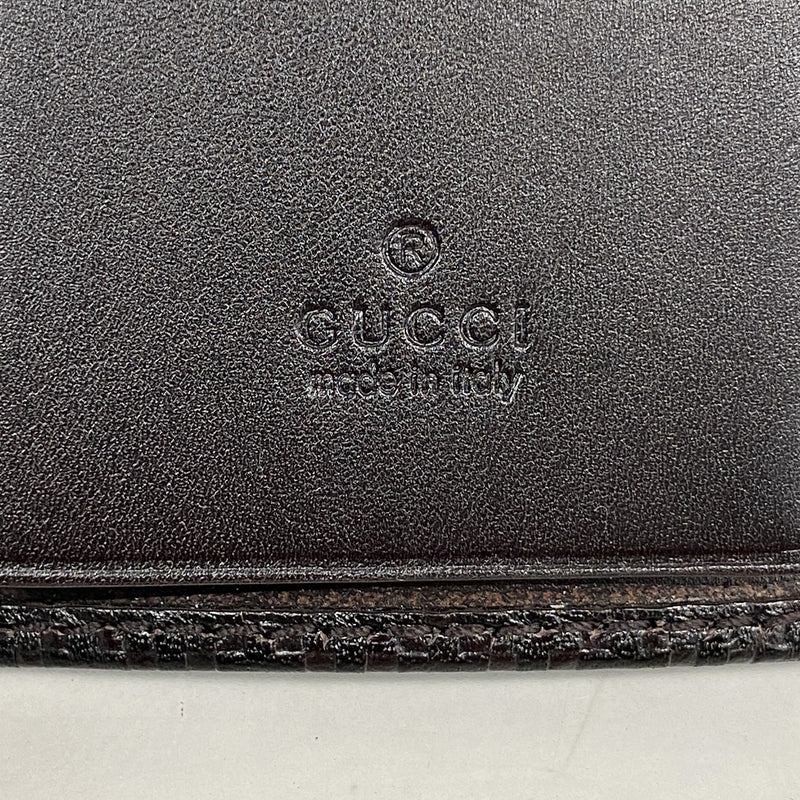 【6ke5169】グッチ キーケース ディアマンテ 250469 レザー ブラック シルバー金具【中古】メンズ レディース ユニセックス