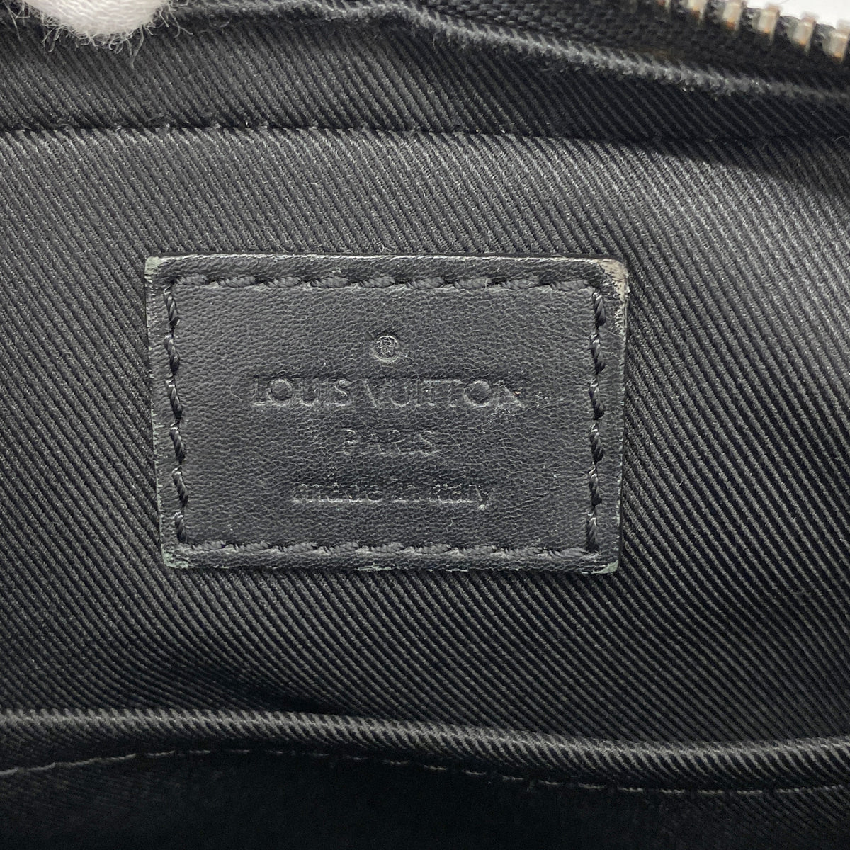 【6ke5173】ルイヴィトン ショルダーバッグ ダミエ・アンフィニ ポシェットディストリクト N23355 オニキス【中古】メンズ