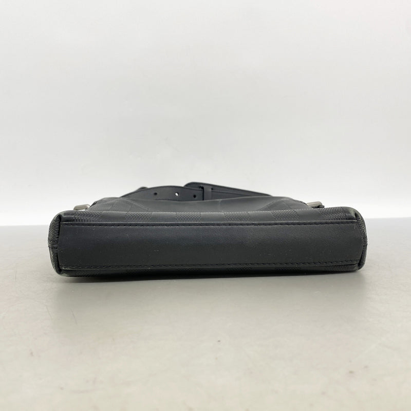 【6ke5173】ルイヴィトン ショルダーバッグ ダミエ・アンフィニ ポシェットディストリクト N23355 オニキス【中古】メンズ