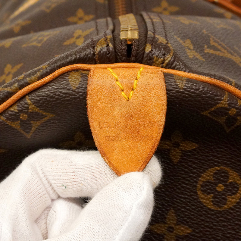 【6ke5177】ルイヴィトン ボストンバッグ モノグラム キーポル55 M41424 ブラック【中古】メンズ レディース ユニセックス