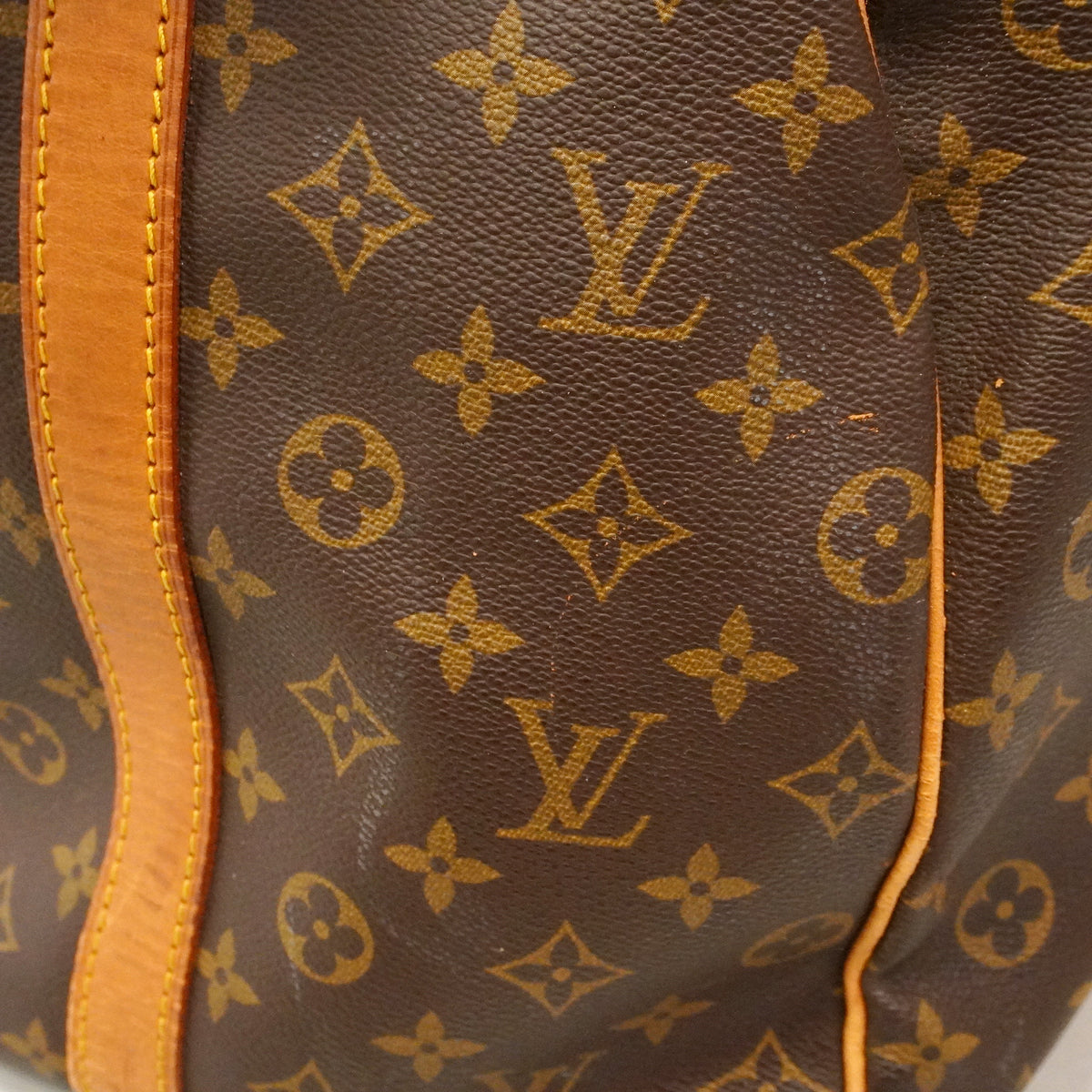 【6ke5178】ルイヴィトン ボストンバッグ モノグラム キーポルバンドリエール60 M41412 ブラウン【中古】レディース
