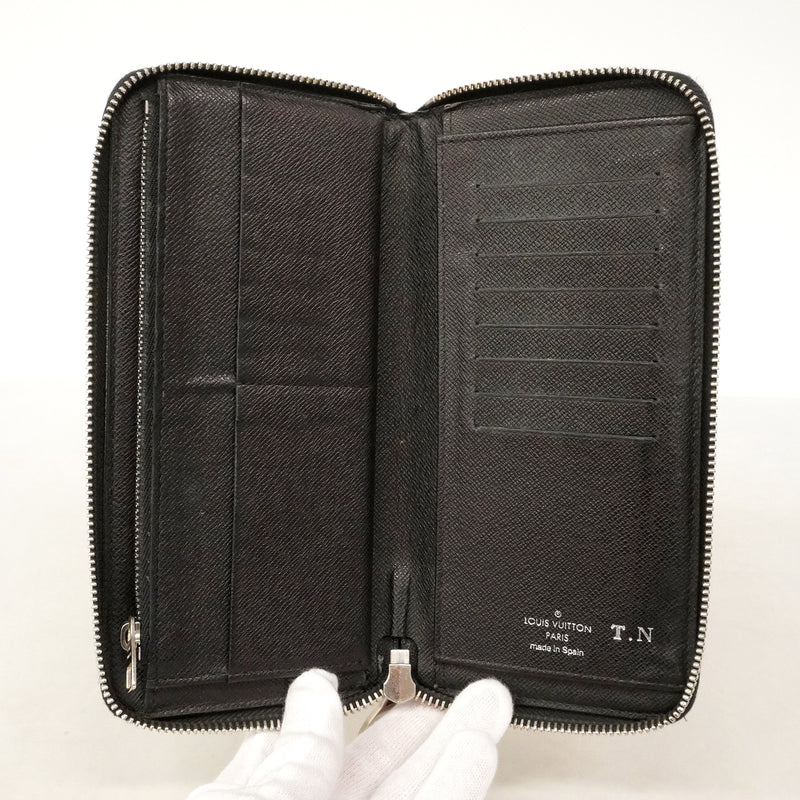 【6ke5181】ルイヴィトン 長財布 ダミエ・グラフィット ジッピーウォレットヴェルティカル N63095 ブラック【中古】メンズ