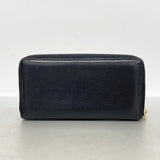 【6ke5190】グッチ 長財布 ソーホー 308004 レザー ブラック シャンパンゴールド金具【中古】レディース