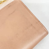 【6ke5192】フェンディ ショルダーウォレット レザー ピンク ゴールド金具【中古】レディース