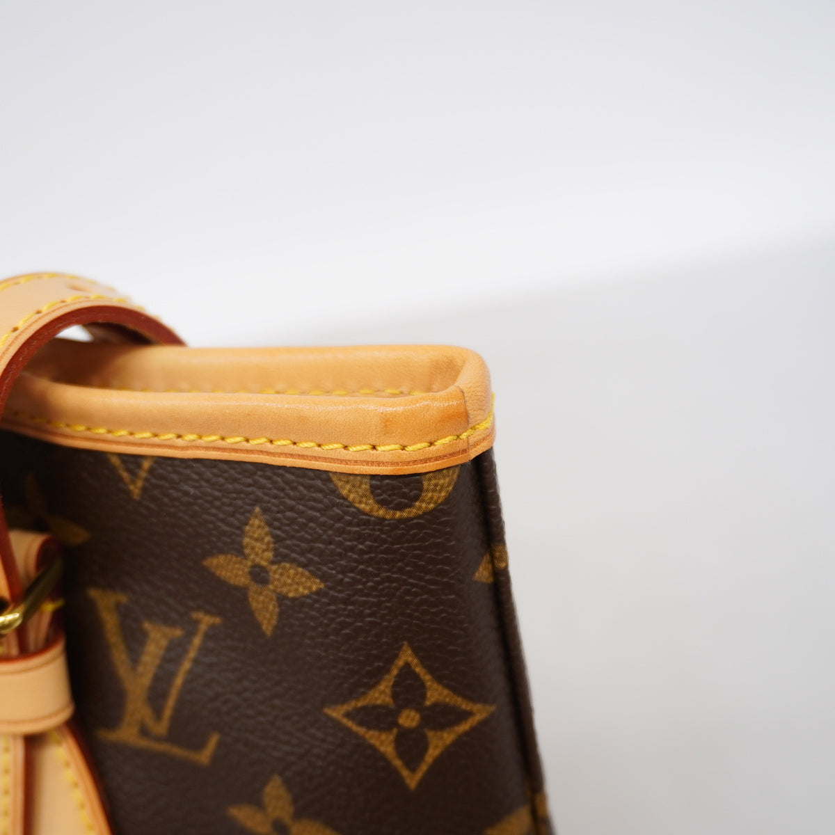 【6ke5209】ルイヴィトン トートバッグ モノグラム バケットPM M42238 ブラウン【中古】レディース