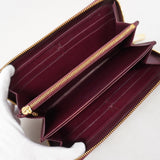 【6ke5213】ルイヴィトン 長財布 ヴェルニ ジッピーウォレット M91536 ルージュフォーヴィスト【中古】レディース