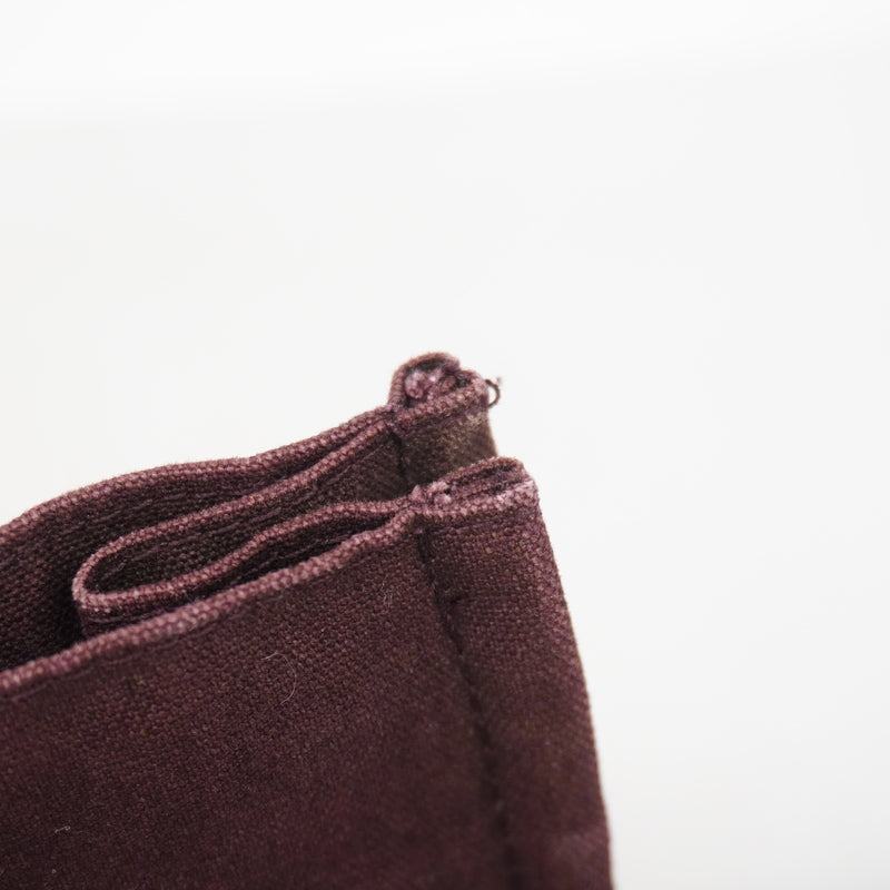 【6ke5245】エルメス トートバッグ フールトゥPM キャンバス ボルドー シルバー金具【中古】レディース