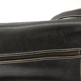 【6ke5257】セリーヌ ショルダーバッグ レザー ブラック ゴールド金具【中古】レディース