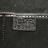 【6ke5257】セリーヌ ショルダーバッグ レザー ブラック ゴールド金具【中古】レディース